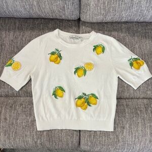 Alice + Olivia Cream Sweater